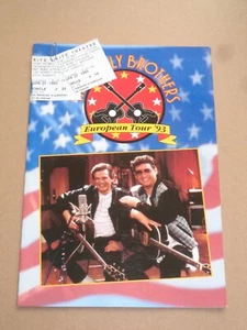 Everly Brothers - European Tour '93 - 1993 Tour Programme + 2 Tickets (Lincoln) - Imagen 1 de 1