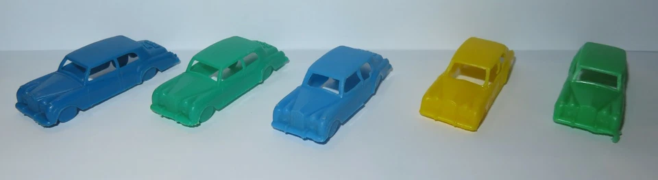 Car MPC Ho 1/87 Made IN USA Rolls Royce Argento Cloud 1958 Colore a Scelta - Immagine 1 di 1