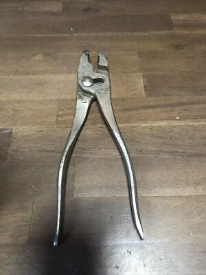 Vintage Smith & Hemenway "Red Devil" No.925 10" Combnation Pliers - Image 1 of 4