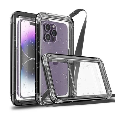 Waterproof Diving Underwater Case Cover For iPhone 17 16 15 14 13 12 Pro Max 16e - Image 1 of 4