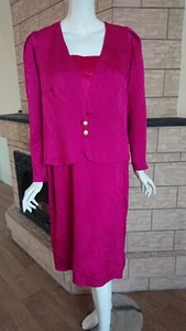 W.F. ADLMÜLLER Vintage Kleid Wien München Paris Bad Gastein handgefertigt - Bild 1 von 12