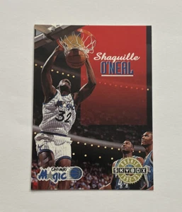 Tarjeta de novato de baloncesto Shaquille O'Neal 1992-93 Skybox #382 - Imagen 1 de 2