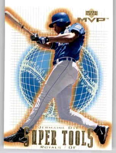 2001 Upper Deck MVP Super Tools Jermaine Dye Foil Insert MLB PWE UD Royals #16 - Imagen 1 de 2