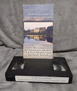 Rutherford County Homecoming Southern Gospel VHS RARE In His Glory The Americans - Picture 1 of 4