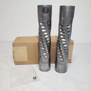 Drag Specialties Python Replacement Baffles Staggered Dual Exhaust 1861-0477 - Picture 1 of 5