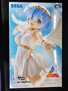 Sega Rem Re:Zero Luminasta Angel Wings Authentic Japan Anime Figur - Bild 1 von 3