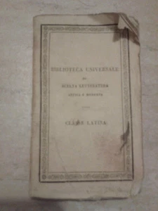 BIBLIOTECA UNIVERSALE DI SCELTA LETTERATURA ANTICA E MODERNA - 1829 - Bettoni - Picture 1 of 1
