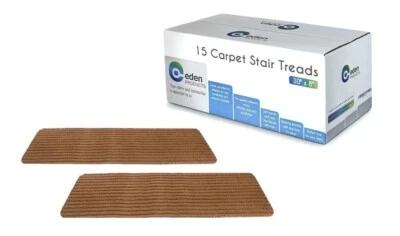 Tapete antiderrapante escada degraus bege 8" X 30" (pacote com 15 pol.) - Imagem 1 de 3