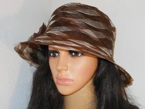 SWAN NEW YORK MULTI-COLOR FASHION HAT OSFM - Picture 1 of 5