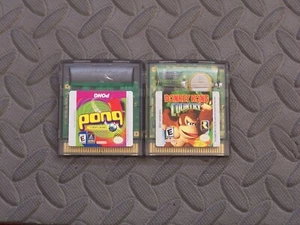 Pong The Next Level+Donkey Kong Country (Nintendo Game Boy Color, 2000) Guarda - Imagen 1 de 1