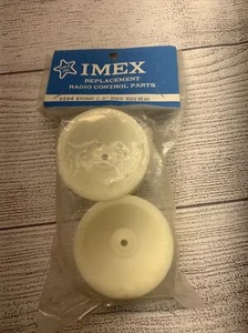 IMEX 8564 Radio Control Kyosho 2.0" White Rims Rear Box A4 - Picture 1 of 2
