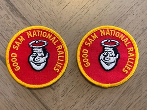 2 -Good Sam Club Patch Official Member RV Recreational Vehicle Camping Samaritan - Picture 1 of 1