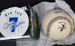 1996 Mickey Mantle #7 Rawlings Black Seam Yankees Baseball Sealed in Box  - Picture 1 of 1