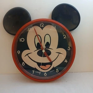 Disney Mickey Mouse Quarz Analog 8" Wanduhr von Lorus - Bild 1 von 18