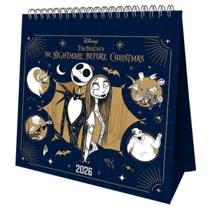 Disney Nightmare Before Christmas calendario da scrivania 2026 NBC - Foto 1 di 6