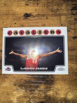 2008-09 Topps Chrome - LeBron James #23  - Image 1 of 2