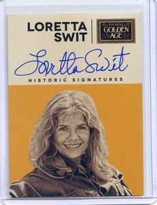 2014 Panini Golden Age Historic Signatures Auto Loretta Swit Autograph - Picture 1 of 3