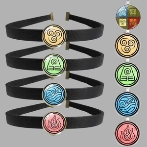 Avatar The Last Airbender Glass Dome Choker Necklace Kingdom Necklace Bracelet - Picture 1 of 23