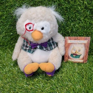 Hallmark Storybook Friends Plüsch Oscar Eule 7 Zoll Etikett - Bild 1 von 8