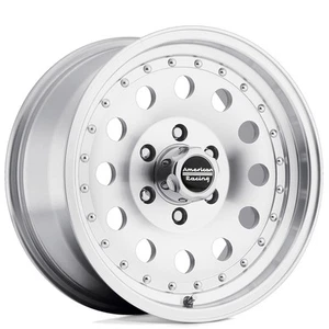 15x7" American Racing Wheels Modern AR62 Outlaw II Machined Rims - Picture 1 of 8