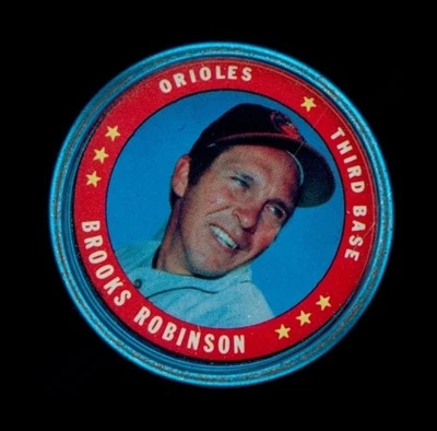 1971 Topps Coins Set-Break #114 Brooks Robinson *GMCARDS* - Image 1 of 2
