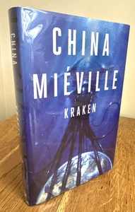 Kraken by China Mieville SIGNED 2025 UK Broken Binding HB 1st + Sprayed Edges - Picture 1 of 9