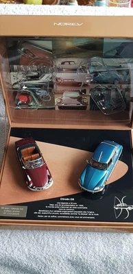 NOREV AU 1/43 RARE COFFRET ÉDITION LIMITÉE 50 ANS CITROËN DS VOIR DESCRIPTIF TBE - Photo 1/4