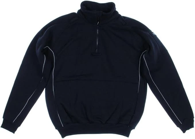 2XL Navy Sweatshirt w/White Stripe - Image 1 of 1