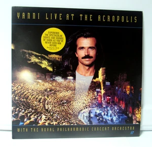 Yanni Live At The Acropolis LD Concert LaserDisc Buy 2 get 1 FREE - Picture 1 of 3