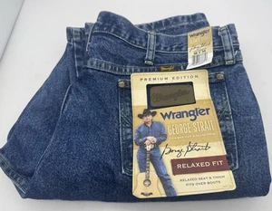 Jeans Wrangler George Strait Calce Relajado 36x34 Nuevos con Etiquetas - Imagen 1 de 4