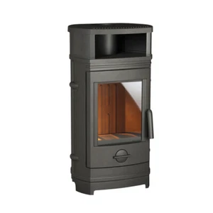 Invicta Kaminofen Treville mit Backfach Gussofen Gusskamin 8kw Heizofen Kamin - Bild 1 von 4