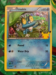 Pokemon Froakie Holo Mcdonalds Promo 2021 - 22/25 - Picture 1 of 4