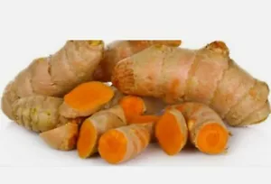 100g Fresh Turmeric , Fresh Tumeric Curcuma ,Haldi Roots - Picture 1 of 3