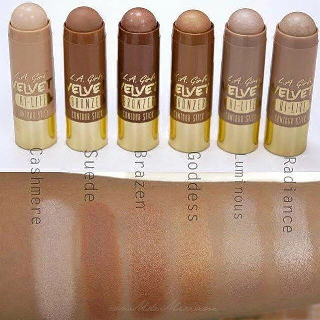 L.A. GIRL Velvet Hi-Lite Contour Stick Choose Your Shade .2 Oz Sealed - Image 1 of 1