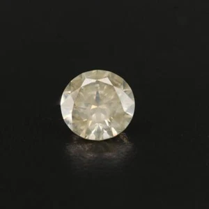 Loose 2.29 CT Round Brilliant Cut Natural Fancy Yellow Diamond with GIA Report - Picture 1 of 10