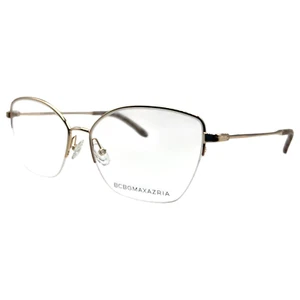 BCBG MAXAZRIA - AVRIL GOLD 55/15/140 - NEW Authentic WOMEN EYEGLASSES Frame - Picture 1 of 2
