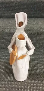 🔶️EMILIA PALOMBA EP SIGNED ITALIAN ART POTTERY SCULPTURE FIGURE WOMAN mcm londi - Foto 1 di 8