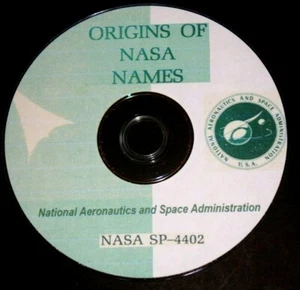 ORIGINS OF NASA NAMES - PDF pages on DVD - Picture 1 of 4