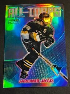Box 3: 1999-00 OPC O PEE CHEE CHROME REFRACTOR All Topps Jaromir Jagr Penguins