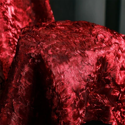 Texture Pleated Fabric Showcase Display Photography Background Cloth Dress DIY - Image 1 of 4