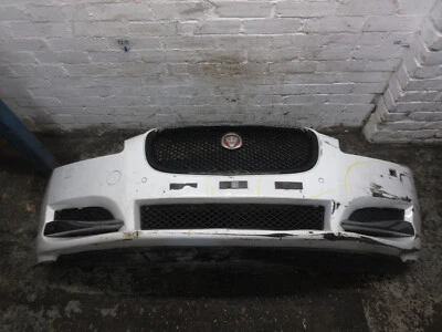 2012 JAGUAR XF D LUXURY X250 MK1 4DRS SALOON FRONT BUMPER WITH PDC SENSORS - Image 1 of 4