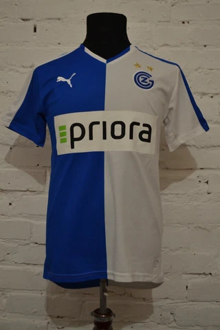 GRASSHOPPERS ZURICH HOME FOOTBALL SHIRT 2015/2016 SOCCER JERSEY MAILLOT MENS S Cover