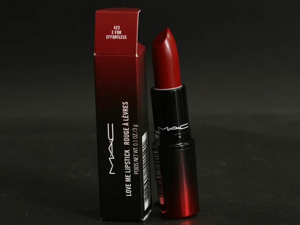 MAC LOVE ME LIPSTICK - 423 E FOR EFFORTLESS (A20) - BNIB - Image 1 of 1