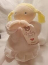 NWT Baby Ganz Collection My Sweet Angel Doll Plush Praying Girl Yellow Hair Blue
