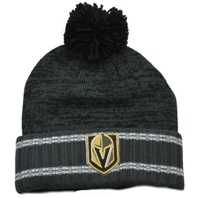Vegas Golden Knights NHL Gray Series Knit Beanie Pom Pom Winter Hat by Fanatics - Picture 1 of 2