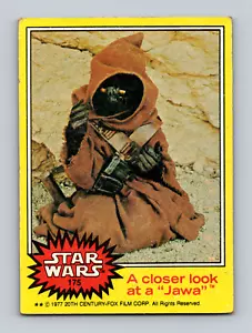 1977 Topps Star Wars Yellow Series A Closer Look At A "Jawa" #175 - Bild 1 von 2