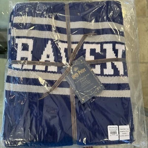 Harry Potter Strickdecke 50x60, Ravenclaw Pottery Barn Teen Neu Blau - Bild 1 von 3