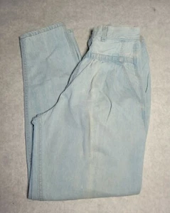 Vintage RARE Lee Women's High Waist Pleated Mom Jeans 10 M Tapered Leg - Picture 1 of 11