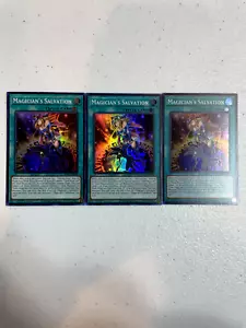 yugioh magician's salvation super rare 3x ra01-en068 playset RA01 - Picture 1 of 1