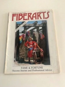 FIBERARTS The Magazine of Textiles Sept Oct 1982~ Fame and Fortune Success - Bild 1 von 2